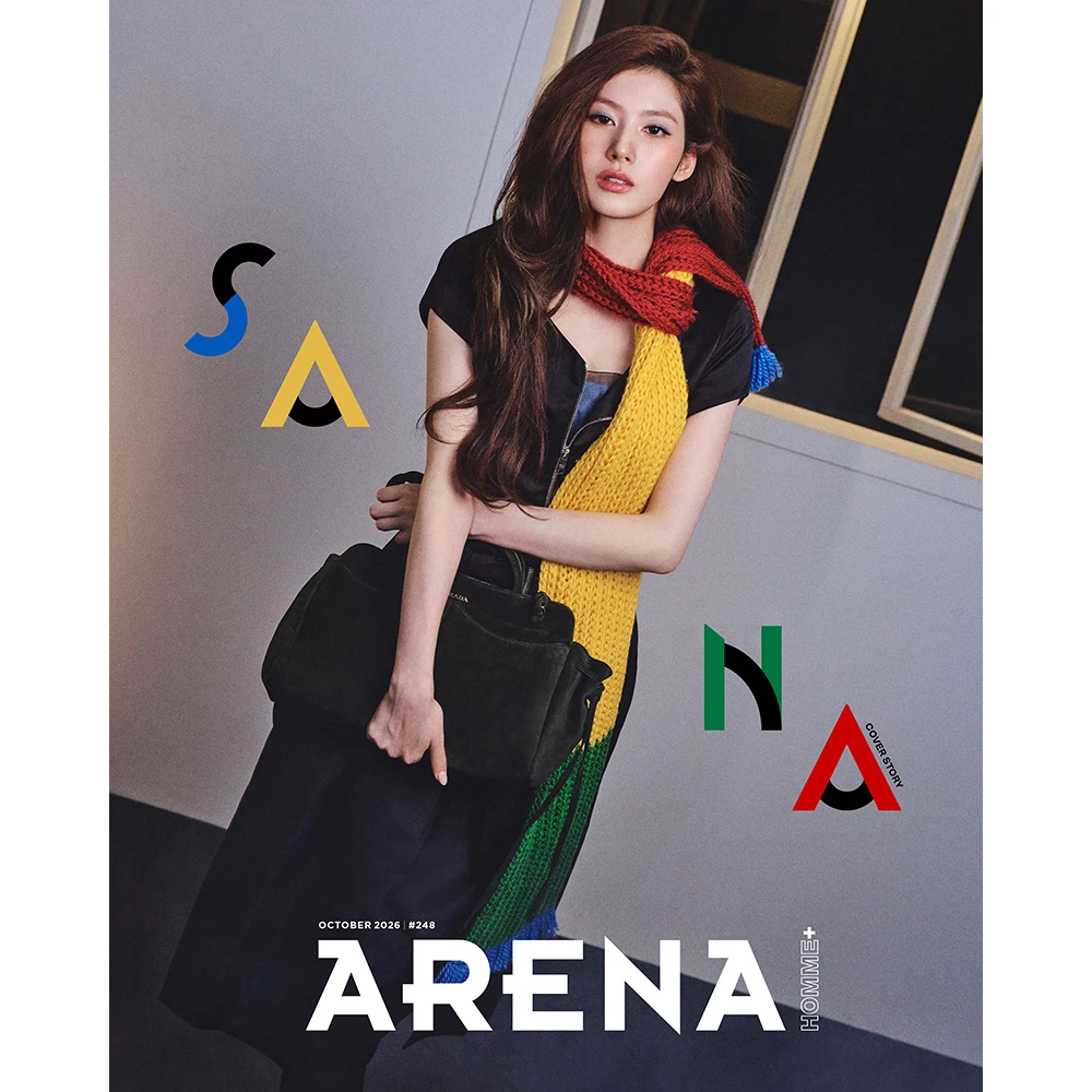 ARENA HOMME+ Vol. 10 October 2026 Cover C Ver. TWICE SANA