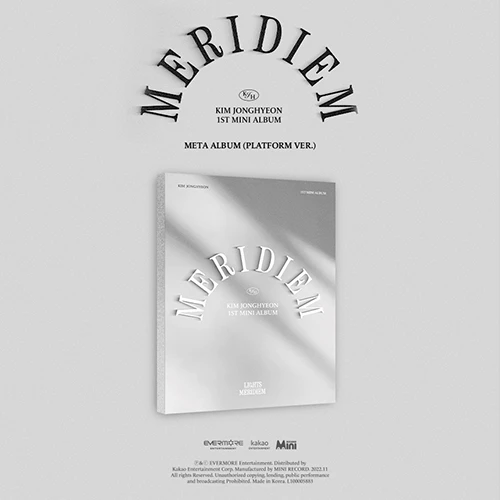 KIM JONGHYEON - Mini Album 1st [MERIDIEM] (META)