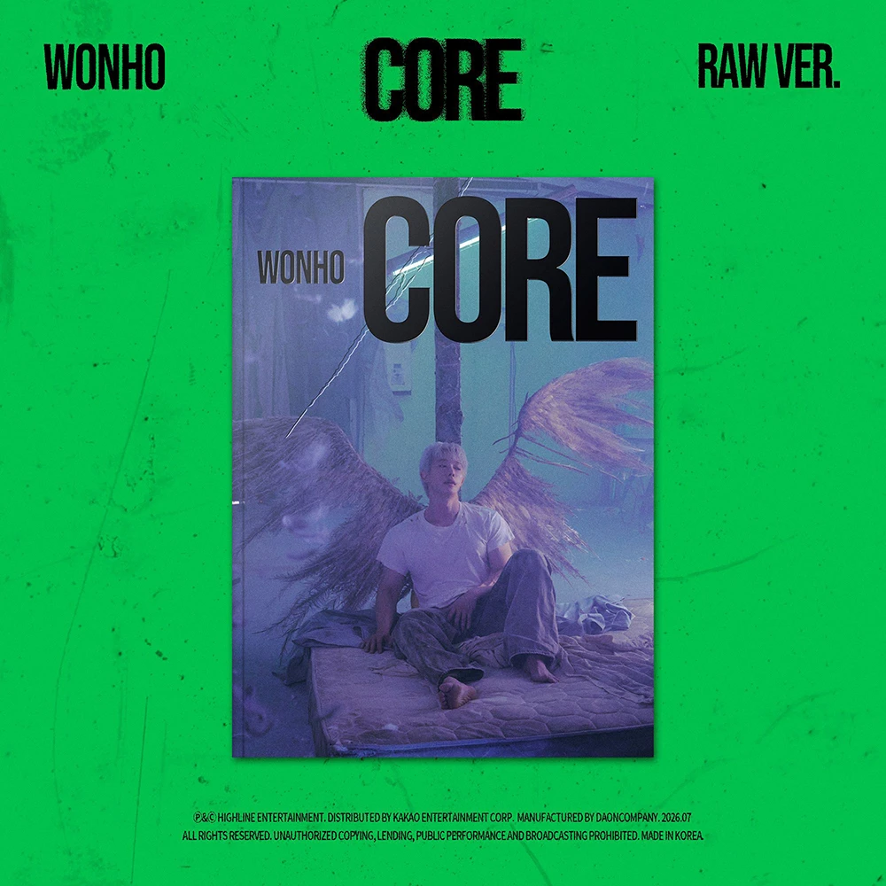 [9/19 In-Person Fansign] WONHO - EP [CORE] (Raw ver.)