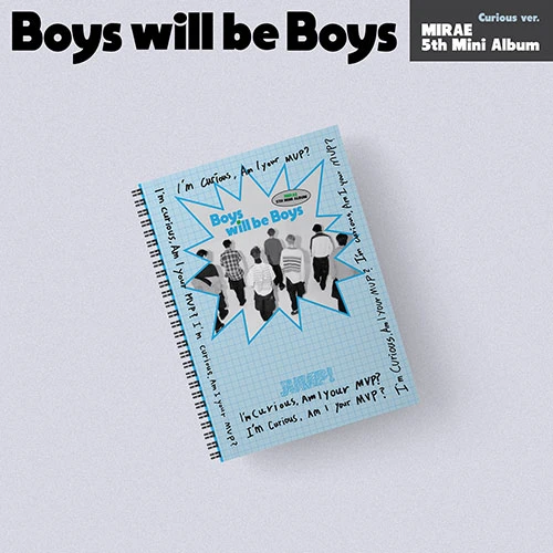 MIRAE - 5th Mini Album [Boys will be Boys] (Curious ver.)