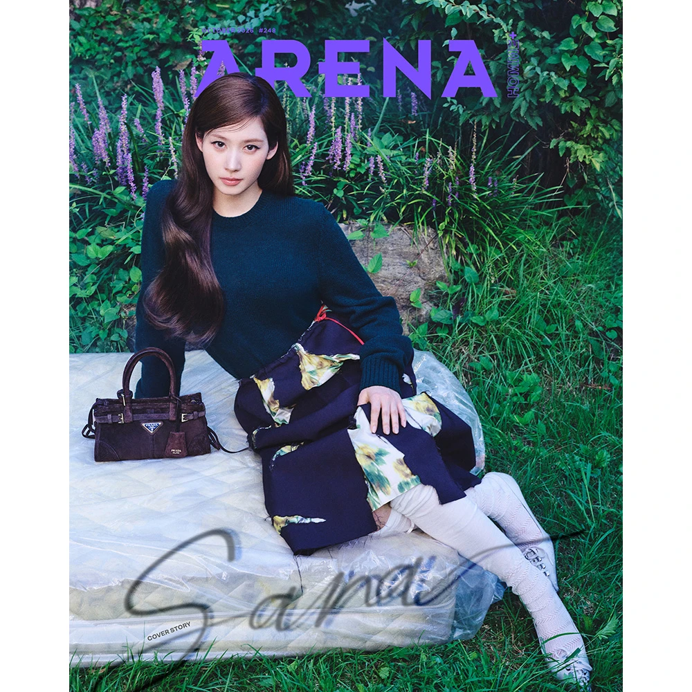 ARENA HOMME+ October 2026 Issue Cover B TWICE Sana