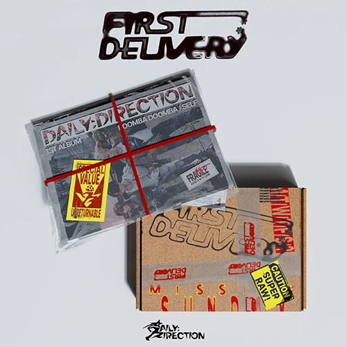 SET (Album 2 EA) DAILY:DIRECTION - 'First:Delivery' (EXPRESS ver. / NEWSPAPER ver)