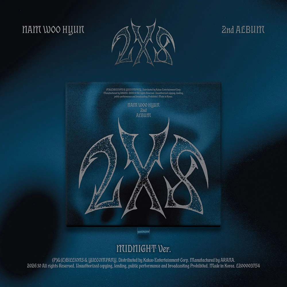 Nam Woohyun - 2nd Studio Album [2X8] (MIDNIGHT Ver.)
