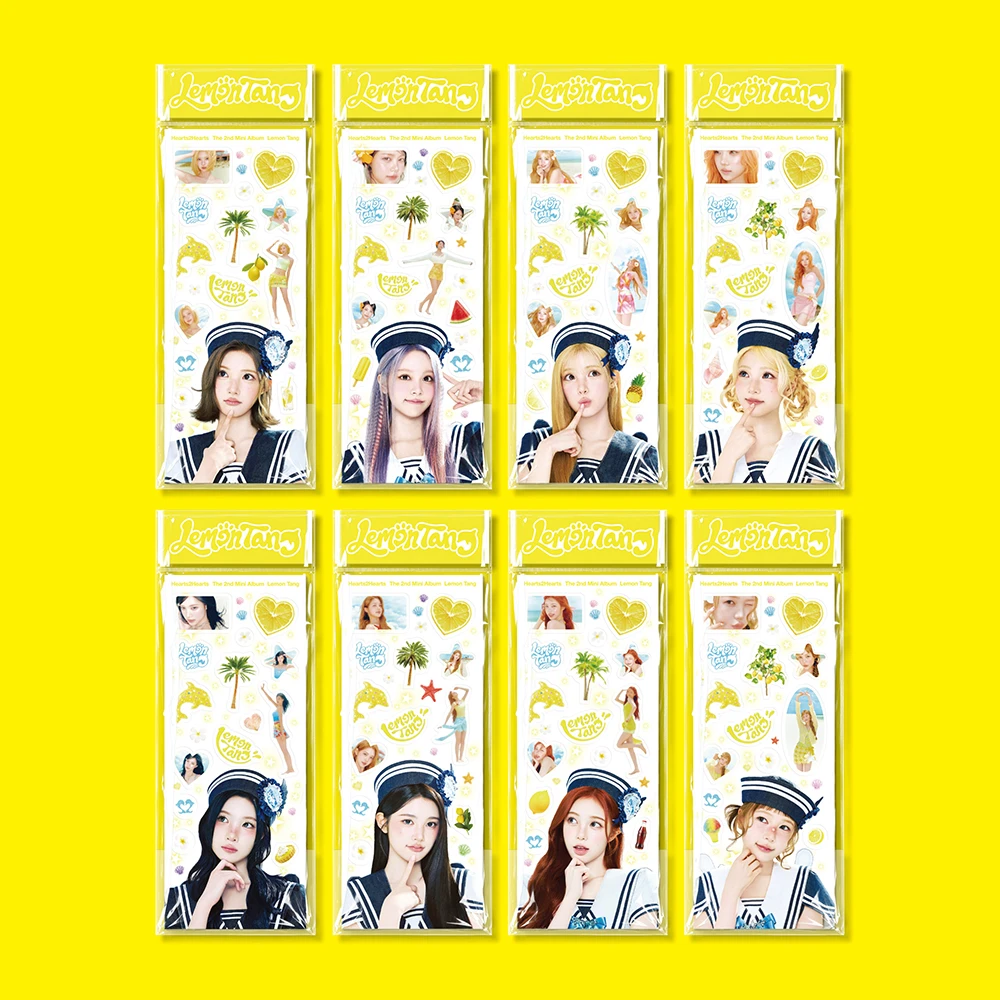 Hearts2Hearts - Mini Album 2 [Lemon Tang] (Sticker Ver. Smart Album)