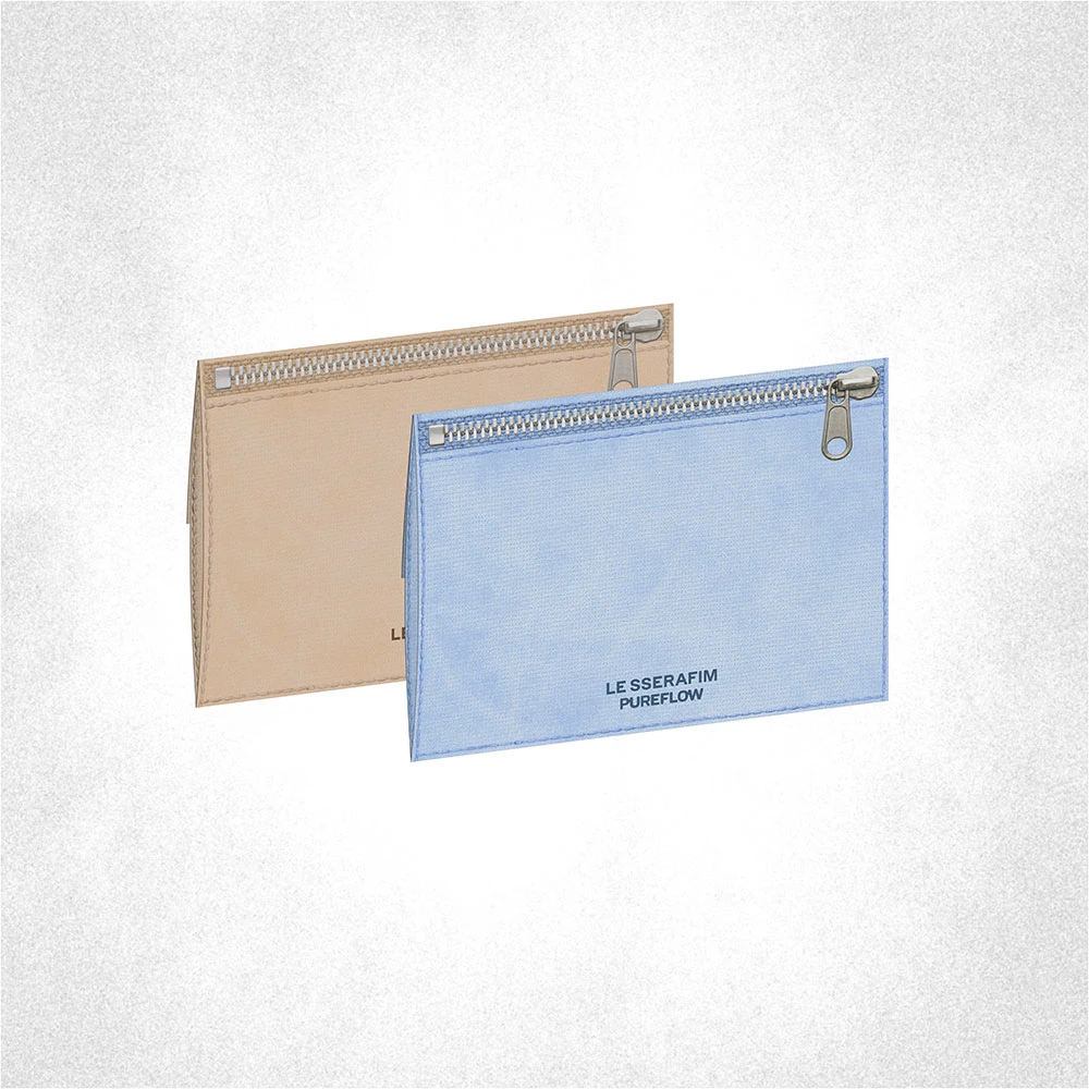 SET (2 Albums) LE SSERAFIM - 2nd Studio Album 'PUREFLOW' pt.1 (Weverse Albums ver.)