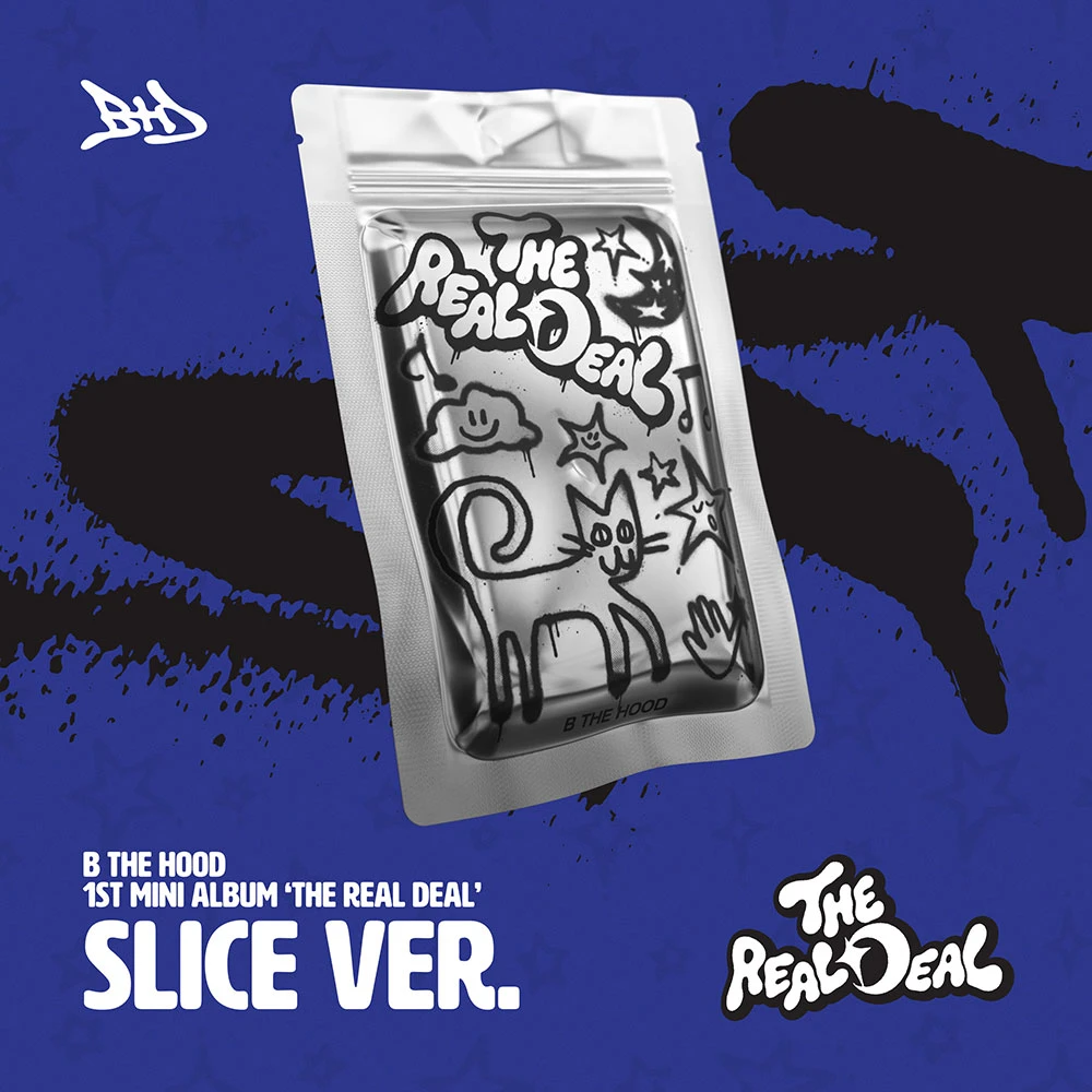 B THE HOOD - 1st Mini Album 'THE REAL DEAL' SLICE VER.