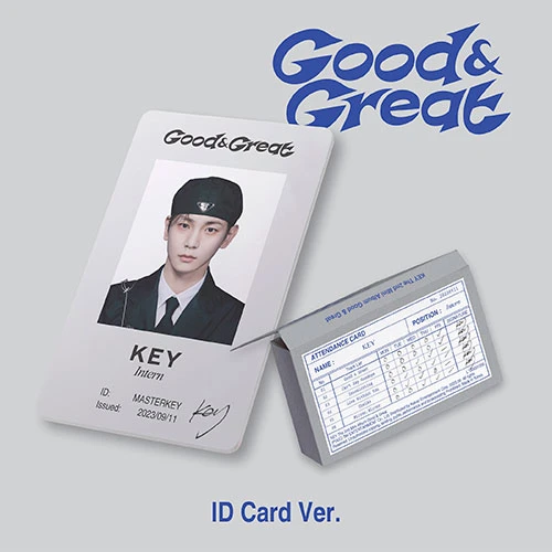 KEY - Mini Album 2 [Good & Great] (ID Card Ver. Smart Album)