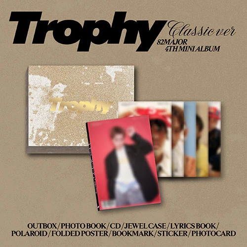 82MAJOR - 4th Mini Album [Trophy] (Classic ver.)