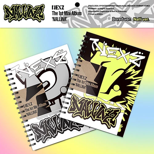NEXZ - 1st Mini Album [NALLINA] (Standard Ver.) Album 2 EA SET