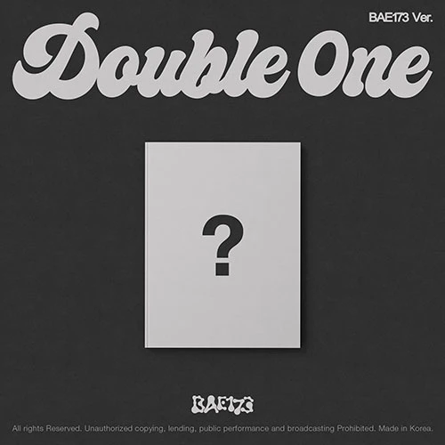 Double 0ne - Mini Album [Xpert] (BAE173 ver.)