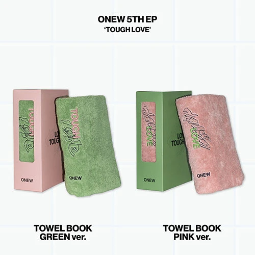 ONEW - Mini Album 5 TOUGH LOVE (TOWEL BOOK Ver.)
