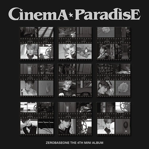ZEROBASEONE - The 4th Mini Album [CINEMA PARADISE] (DIGIPACK ver.) SET/Album 9 EA