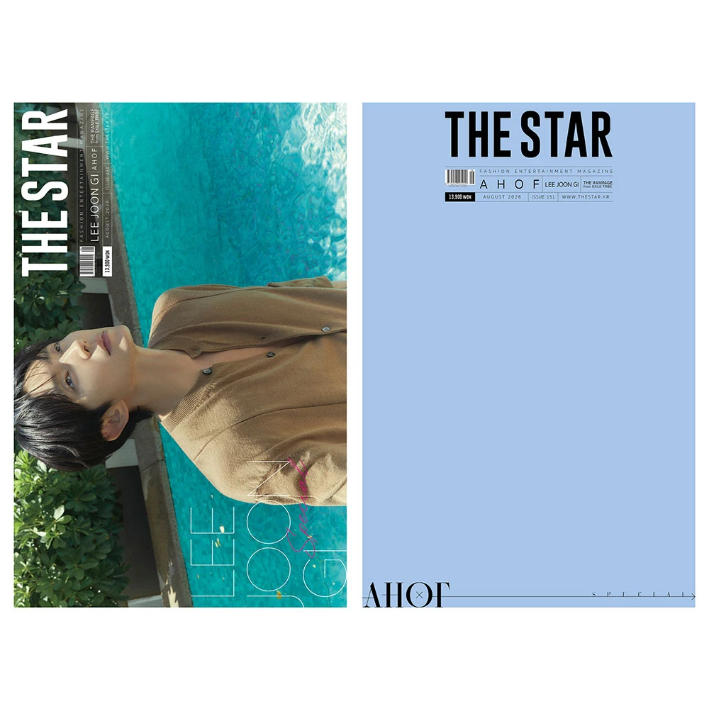 [Pre-order Bonus] THE STAR August 2026 Cover: (Front) Lee Joon-gi / (Back) NINE