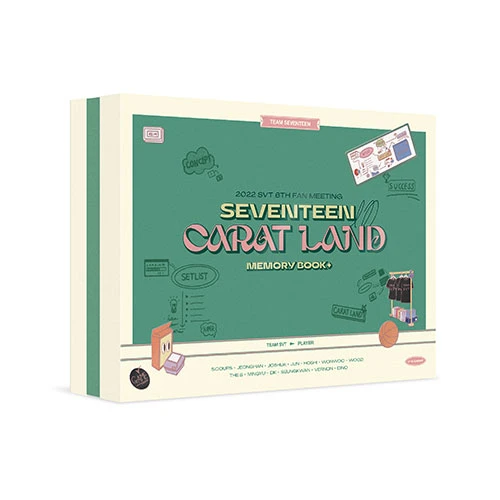 SEVENTEEN - 2022 SVT 6TH FAN MEETING [SEVENTEEN in CARAT LAND] MEMORY BOOK+ DIGITAL CODE