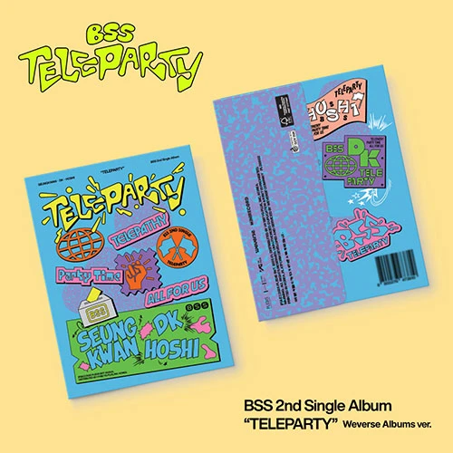 BSS (SEVENTEEN) - 2nd Single Album 'TELEPARTY' Weverse Albums ver.