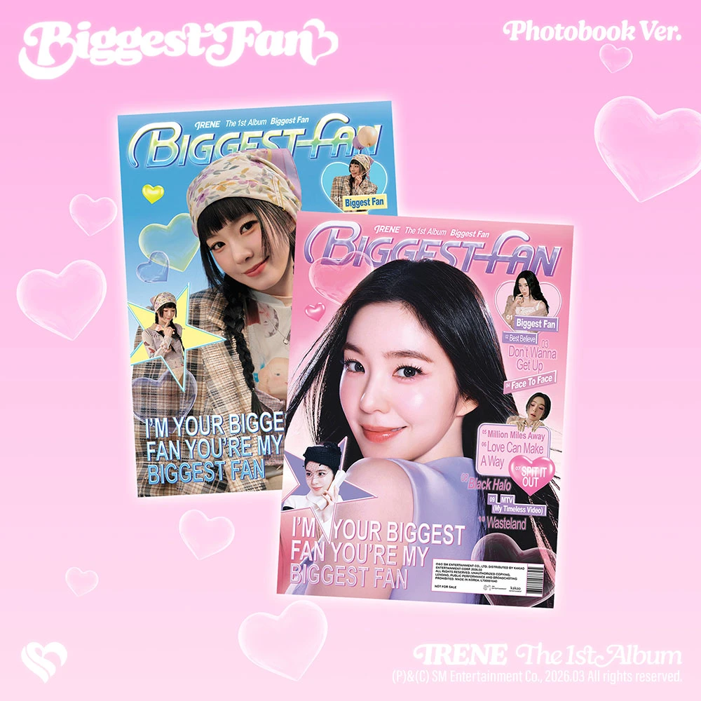 IRENE - 1st Full Album [Biggest Fan] (Photobook Ver.)