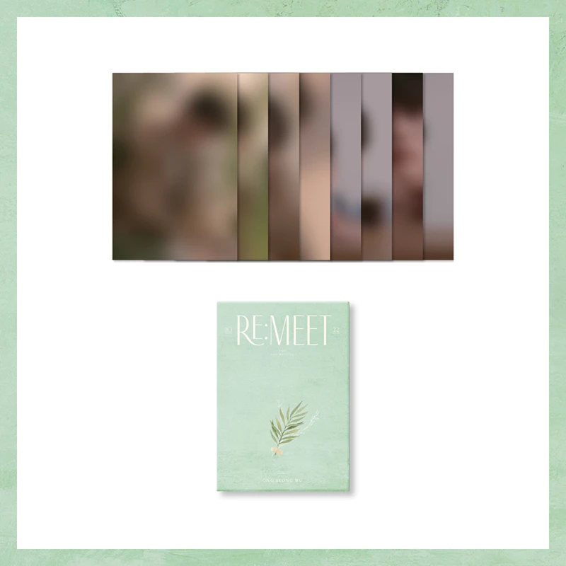 ONG SEONG WU - 2022 FAN MEETING [RE:MEET] OFFICIAL MD / POSTCARD SET