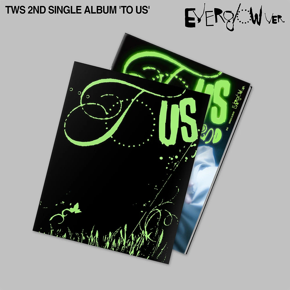 SET 6 Albums TWS - TWS 2nd Single Album 'TO US' Everglow Ver.