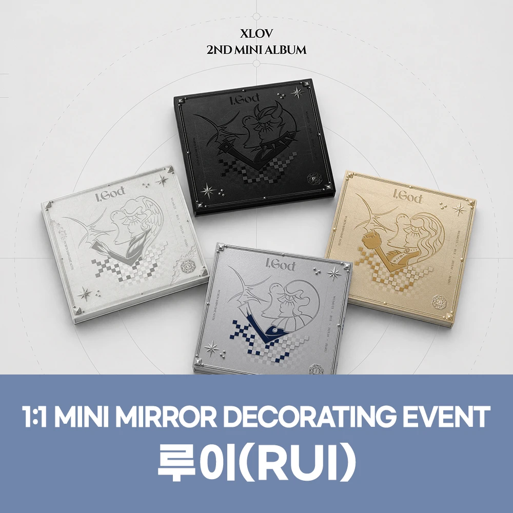 [Rui][10/4 Mini Mirror Decorating Event] XLOV - 2ND MINI ALBUM [I,God]