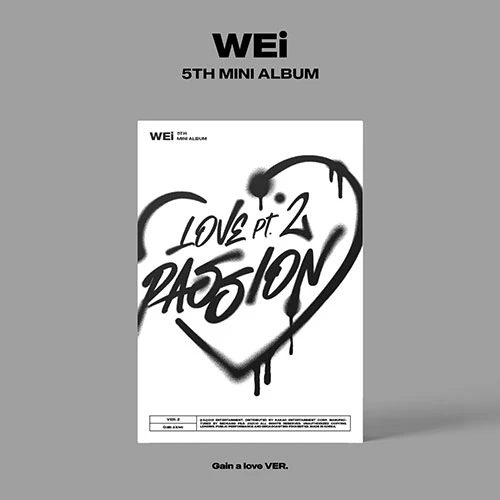 WEi - 5th Mini Album [Love Pt.2 : Passion (Gain a love VER.)]