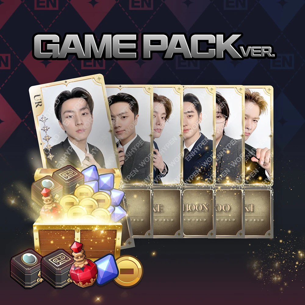 ENHYPEN - [ENHYPEN WORLD COUPON CARD COLLECTION] NEWS ROOM GAME PACK ver.