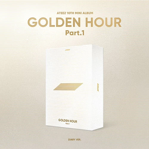 ATEEZ - 10th Mini Album [GOLDEN HOUR : Part.1] (DIARY VER.)