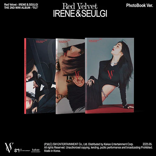 SET/3 Albums Red Velvet - IRENE & SEULGI - Mini Album Vol.2 [TILT] (Photo Book Ver.)