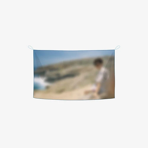 CHA EUN-WOO - PHOTO EXHIBITION OFFICIAL MD / Chiffon Fabric Poster