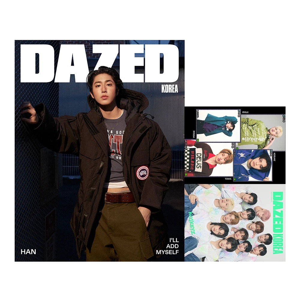 Dazed and Confused Korea Winter 2026 Edition Cover C: STRAY KIDS Han + Separate Issue (Koikidz)