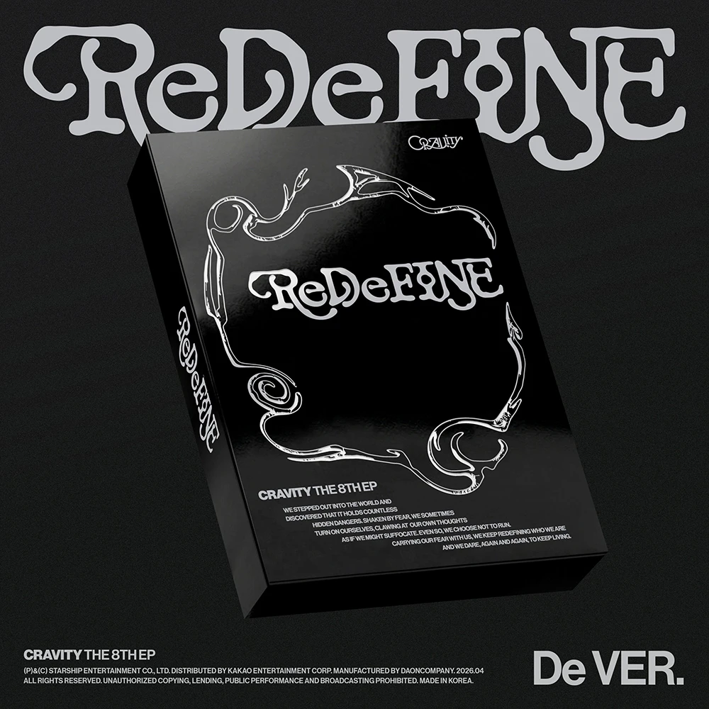 CRAVITY - THE 8TH EP [ReDeFINE] (De VER. Limited Edition)