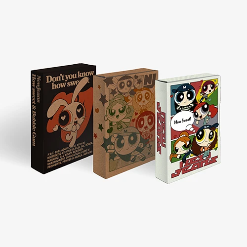 SET/3 Albums NewJeans - [How Sweet] (Weverse Albums ver.)