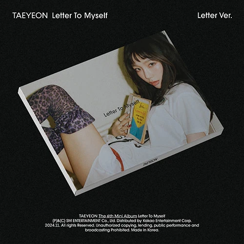 TAEYEON - Mini Album 6 [Letter To Myself] (Letter Ver.)