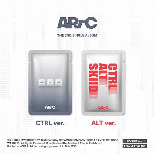 SET 2 Album ARrC - THE 2ND SINGLE ALBUM [CTRL+ALT+SKIID] (CTRL & ALT Ver.)
