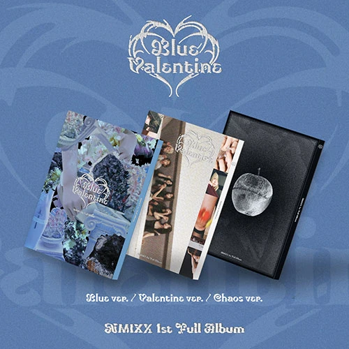 SET (Album 3 EA) NMIXX - Blue Valentine