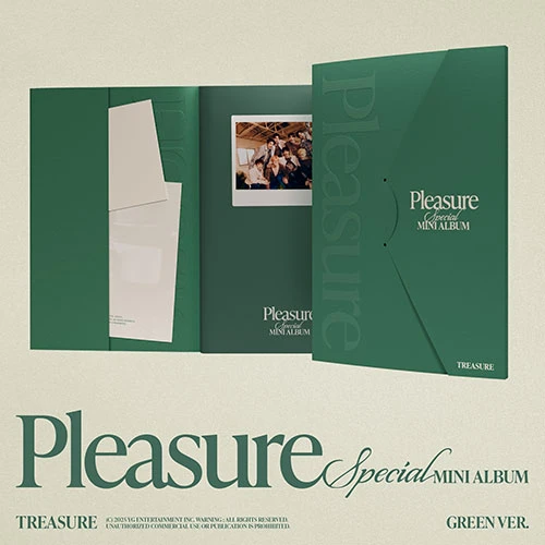[Pre-order] TREASURE - SPECIAL MINI ALBUM [PLEASURE] [GREEN VER.]