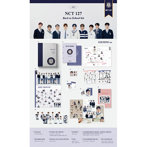 NCT 127 - 2021 Back to School Kit [TAEIL Ver.]