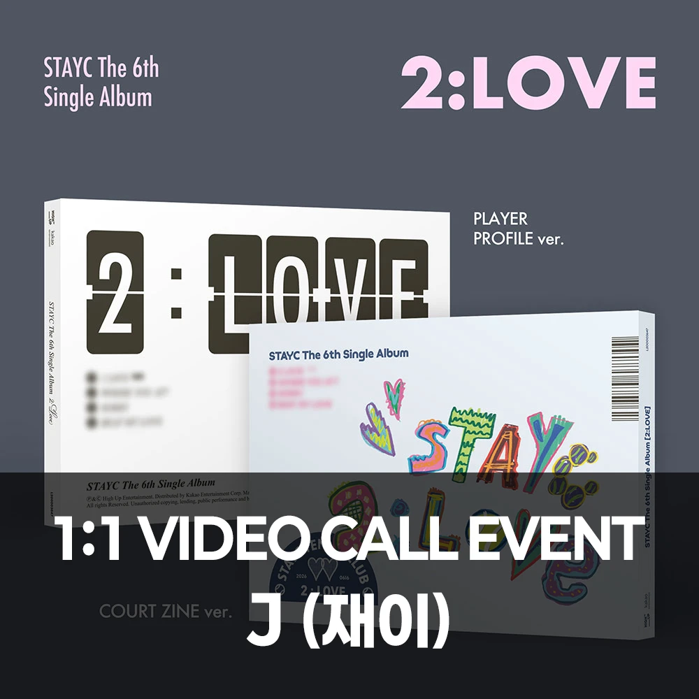 [Chae-i][8/2 Video Call] STAYC - Single Album 6: 2:LOVE [Random 1 of 2 Versions]