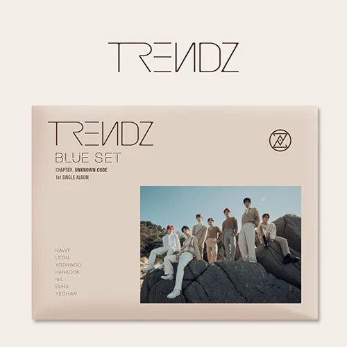 TRENDZ - Single 1 [BLUE SET Chapter. UNKNOWN CODE]