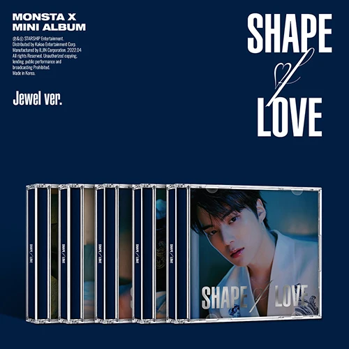 MONSTA X - Mini Album 11 [SHAPE of LOVE] (Jewel ver.)