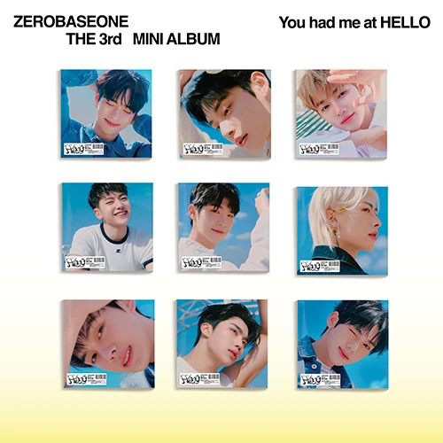 SET/Album 9 EA ZEROBASEONE - 3rd MINI ALBUM [You had me at HELLO] (Digipack ver.)