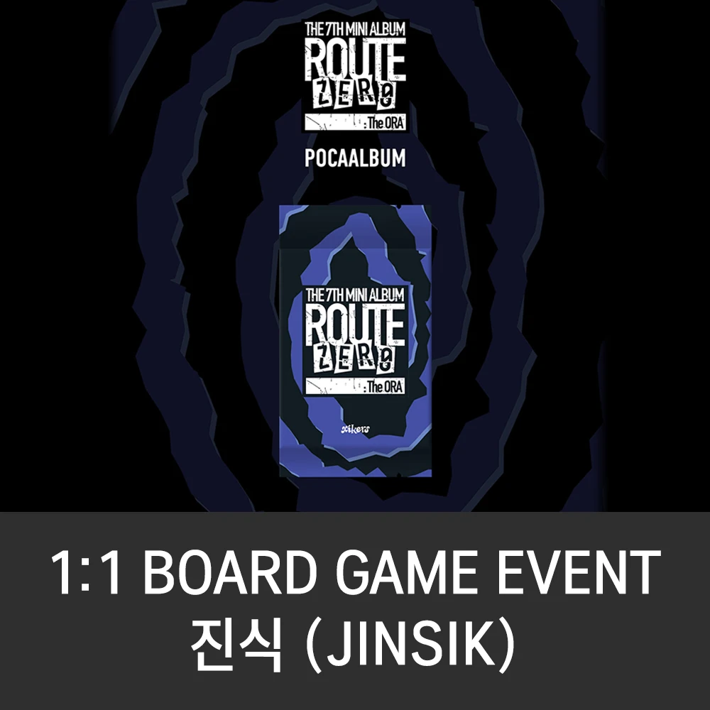 [Jinseok][8/8 Board Game] Circus xikers - 7TH MINI ALBUM [ROUTE ZERO : The ORA] (POCAALBUM)