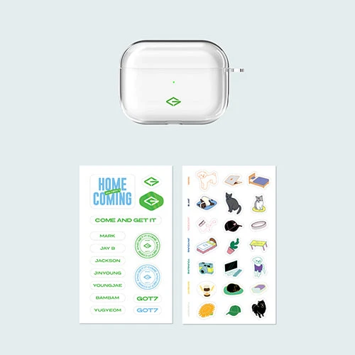 GOT7 - 2022 FANCON OFFICIAL MD / AirPods Pro CASE & DECO STICKER SET