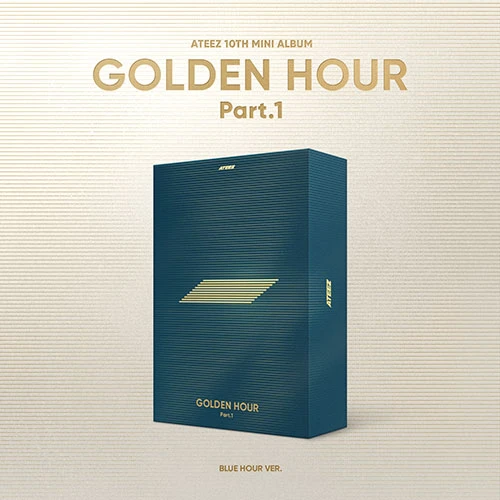 ATEEZ - 10th Mini Album [GOLDEN HOUR : Part.1] (BLUE HOUR VER.)