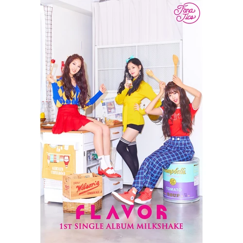 FANATICS-FLAVOR (1st Unit Single Album) [MILKSHAKE]