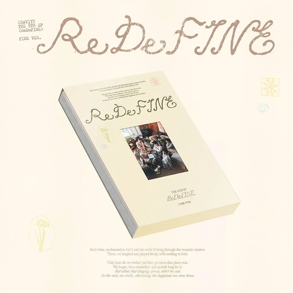 CRAVITY - THE 8TH EP [ReDeFINE] (FINE VER. Limited Edition)