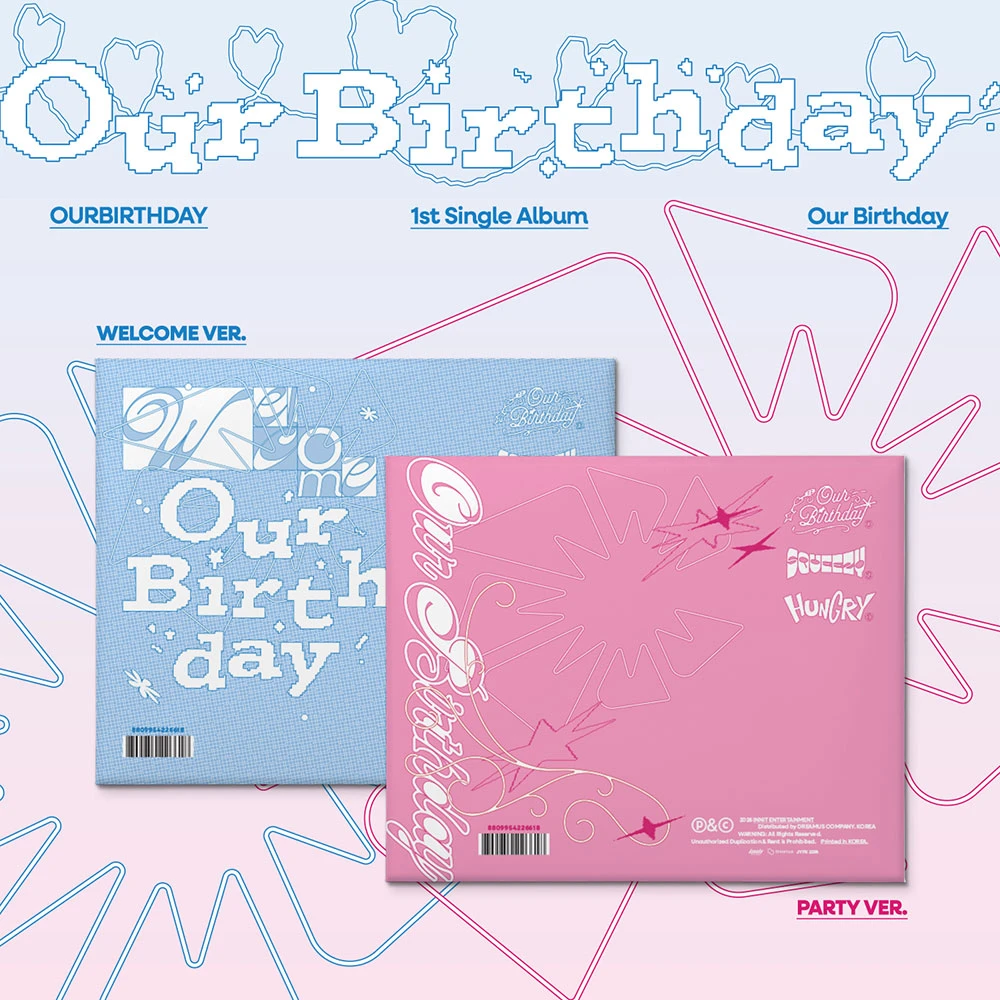 [10/4 Video Call] OURBIRTHDAY - 1st Single Album [Our Birthday] PHOTOBOOK VER.