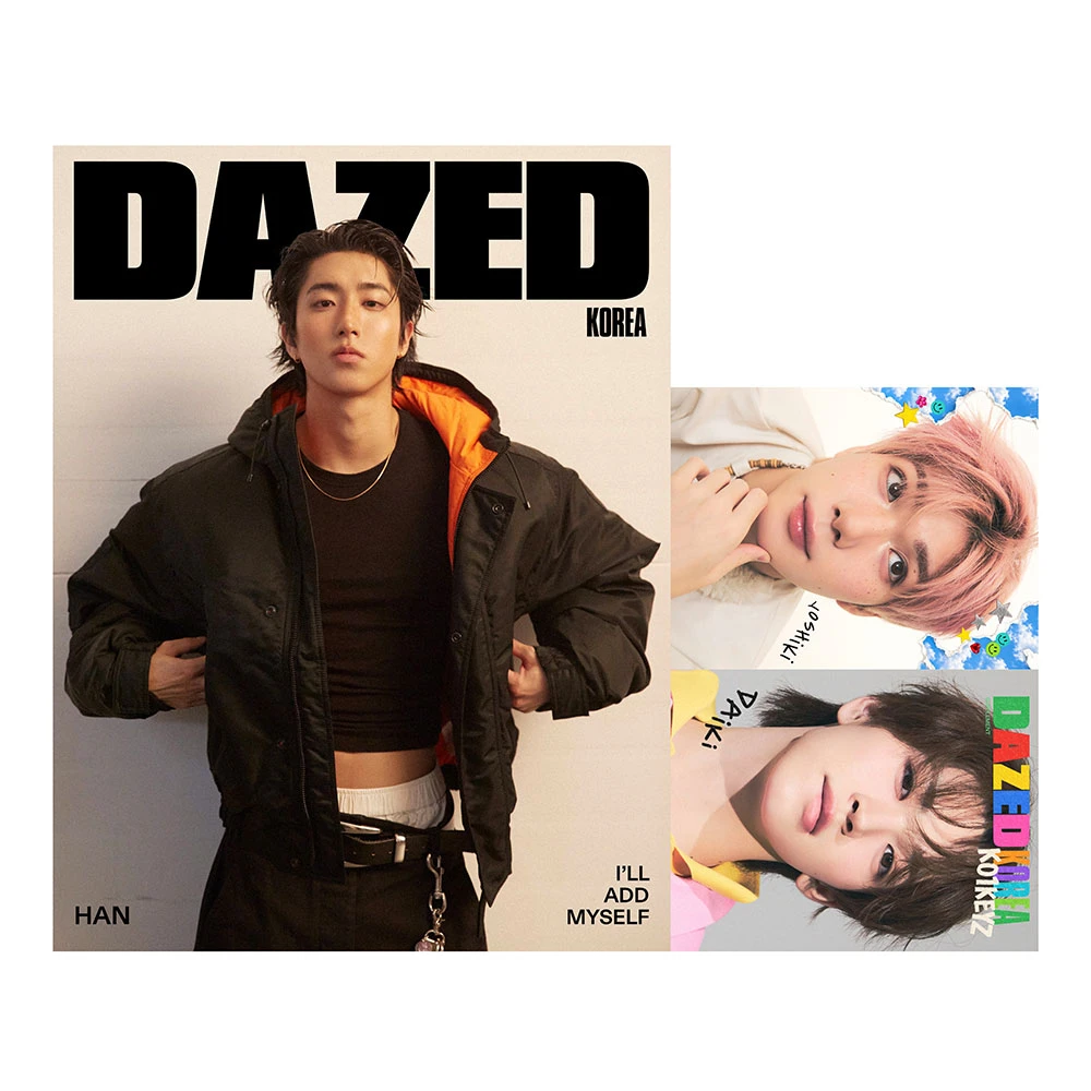 Dazed and Confused Korea Winter 2026 Edition Cover: Type A STRAY KIDS Han + Booklet (Koikids)