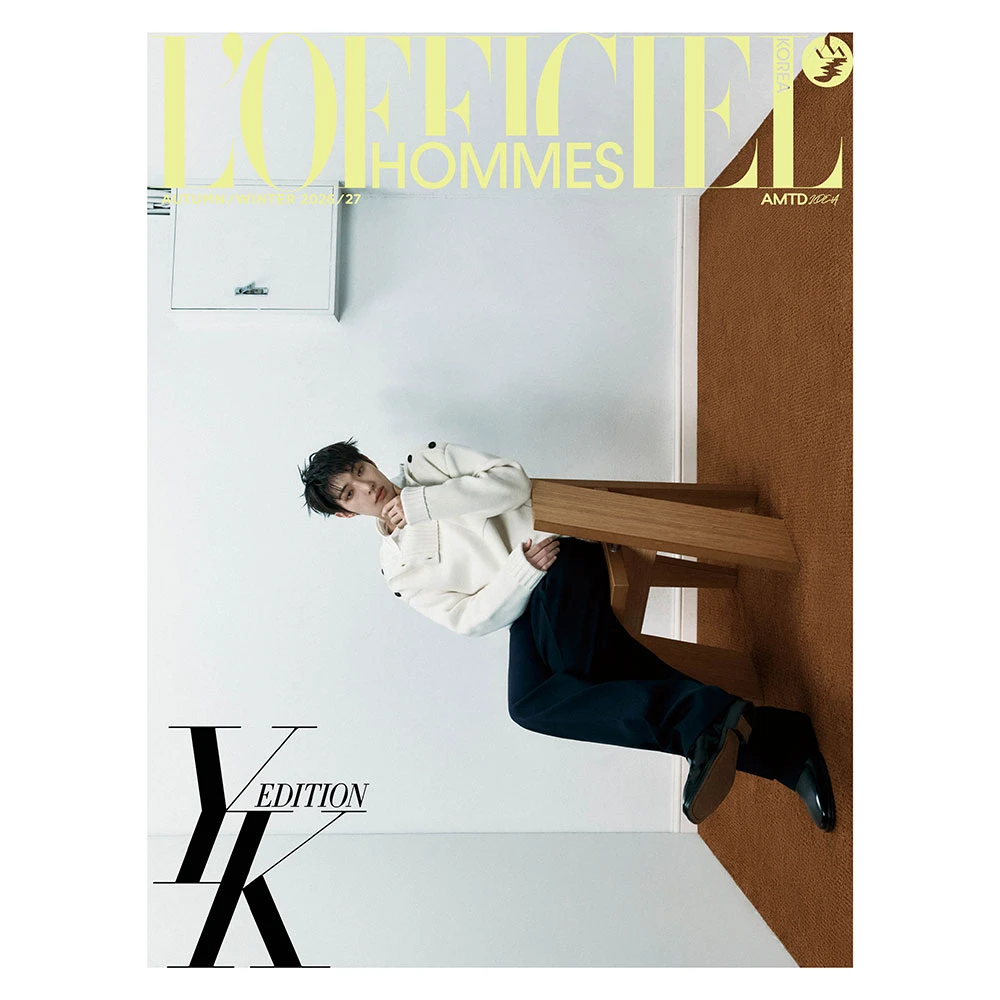 L'OFFICIEL HOMMES Issue 26 FW (Cover: Version B ATEEZ Mingi)
