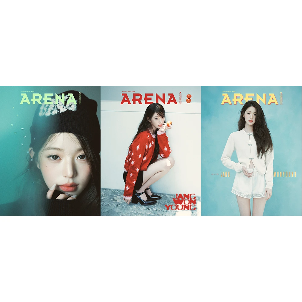 [SET/3 EA] ARENA HOMME+ August 2026 (Cover Jang Wonyoung)