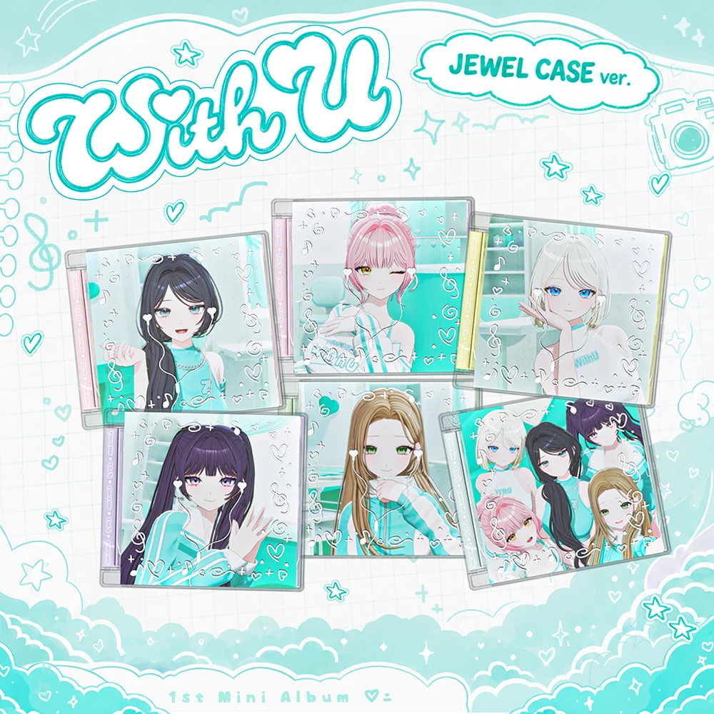 MW:MEU (뮤) - Mini 1st Album With U (Jewel Case ver.)
